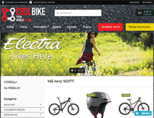 Tablet Screenshot of coolbike.sk